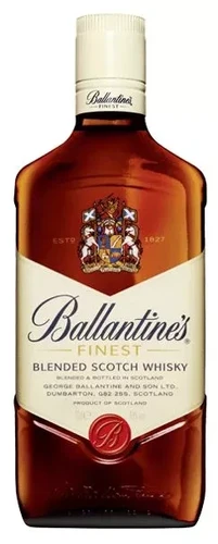 Ballantines finest blended scotch whisky a21382