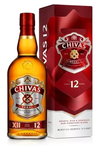 Chivas regal 12 years blended scotch whisky a21464