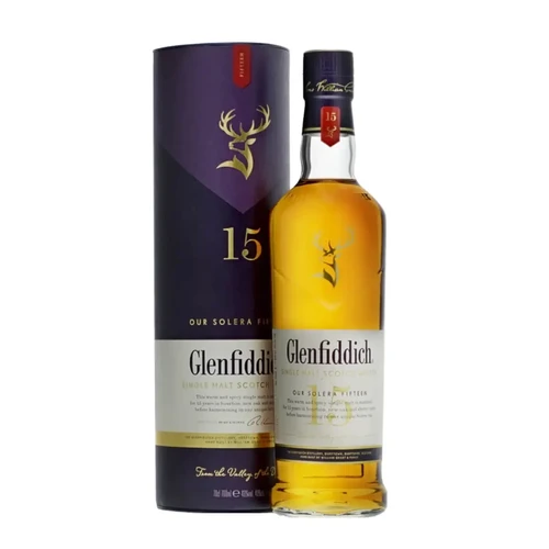 Glenfiddich 15 years single malt whisky