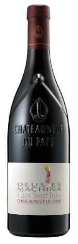 Chateauneuf du pape deux ex machina clos saint jean frankreich rotwein