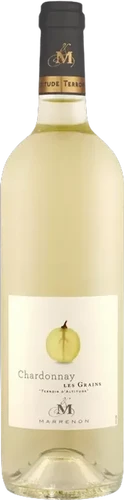 Les grains chardonnay marrenon frankreich weisswein